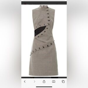 Alexander McQueen McQ houndstooth dress